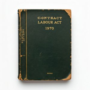 Contract Labour Act, 1970 (Regulation and Abolition) HRDeck.in