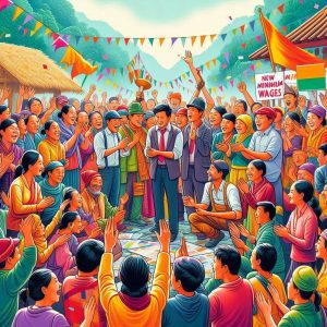 New Minimum Wage Update in Meghalaya jan 2025 www.hrdeck.in